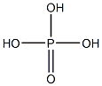 Hydrogen phosphate 구조식 이미지