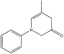 1-phenyl-3-methyl-5-pyridone Structure