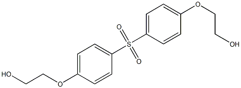 4,4'-Di(hydroxyethoxy)diphenyl sulfone 구조식 이미지
