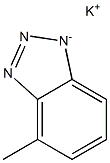 Methylbenzotriazole potassium salt 구조식 이미지