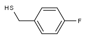 4-fluorobenzyl mercaptan 구조식 이미지