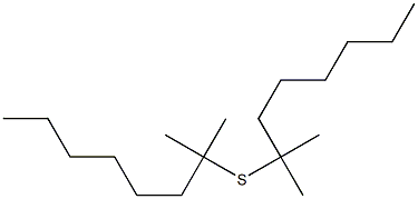 Di-tert-nonyl sulfide Structure