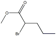 Methyl 2-bromopentanoate Structure