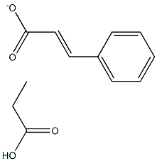 Cinnamate propionate 구조식 이미지