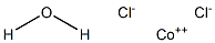 Cobalt chloride monohydrate Structure