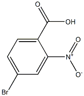 2-nitro-4-bromobenzoic acid 구조식 이미지
