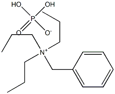 Benzyltripropylammonium dihydrogen phosphate Structure