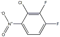 2-Chloro-3,4-difluoronitrobenzene 구조식 이미지