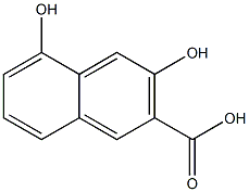 2,8-Dihydroxy-3-naphthoic acid Structure