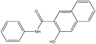 2-hydroxy-N-phenyl-3-naphthalenecarboxamide 구조식 이미지