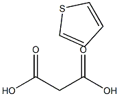 Thiophene malonate Structure