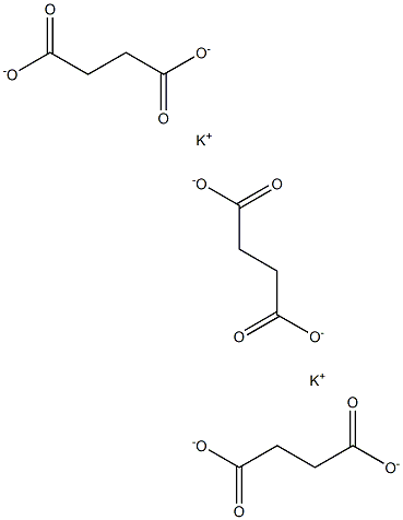 Dipotassium trisuccinate Structure