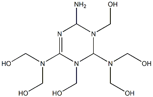 Hexamethylol melamine Structure