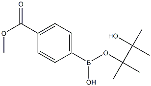 4-methoxycarbonylbenzeneboronic acid pinacol ester Structure