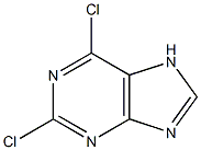 2,6-dichloropurine Structure