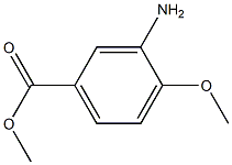 Methyl 3-amino-4-methoxybenzoate 구조식 이미지