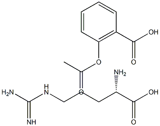 arginine aspirin Structure