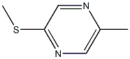 2-methylthio-5-methylpyrazine 구조식 이미지