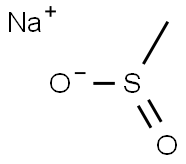 Sodium methyl sulfinate 구조식 이미지