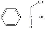 Hydroxymethylphenylphosphinic acid Structure