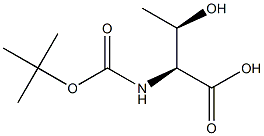 BOC-threonine 구조식 이미지