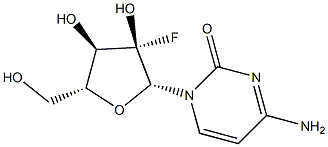 2'-fluorocytidine 구조식 이미지
