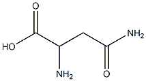 DL-asparagine Structure