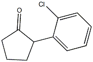 2-chlorophenylcyclopentanone Structure