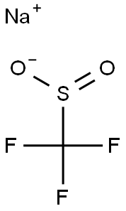 Sodium trifluoromethylsulfinate Structure