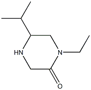 1-ETHYL-5-ISOPROPYLPIPERAZIN-2-ONE 구조식 이미지