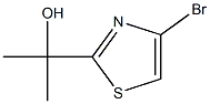 2-(4-BROMOTHIAZOL-2-YL)PROPAN-2-OL 구조식 이미지