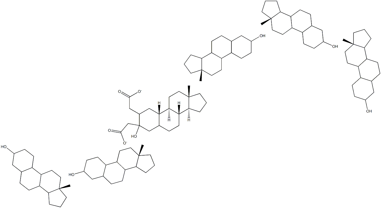 HEXOESTROLDIACETATE 구조식 이미지