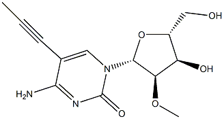 2'-O-Methyl-5-propynyl-D-cytidine Structure