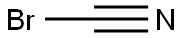 Cyanogen bromide 50% w/w in toluene Structure