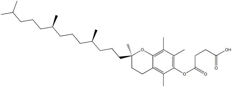 D-VITAMINESUCCINATE,USP Structure