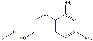 2,4-diaminophenoxylethanol hydrochloride Structure