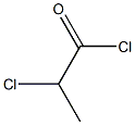 2-chloroproionylchloride Structure