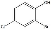 4-chloro-2-bromophenol Structure