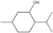 MENTHOL NATURAL CRYSTALS Structure