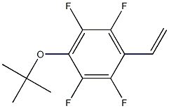 4-(tert-Butoxy)-2,3,5,6-tetrafluorostyrene 97% Structure