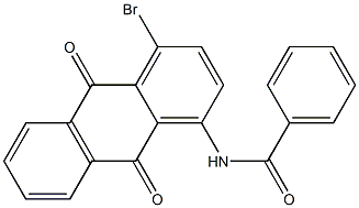 1-BROMO-4-BENZOYLAMIBO ANTHRAQUINONE Structure