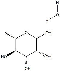 L-RHAMNODE MONOHYDRATE Structure