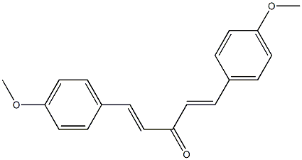 dianisalacetone Structure