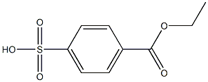 p-carbethoxybenzene sulfonic acid 구조식 이미지