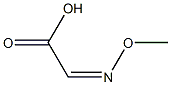 (Z)-2-methoxyuimino acetic acid 구조식 이미지