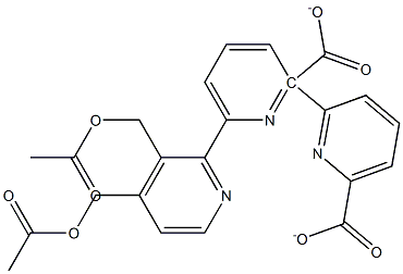 bis(acetoxymethyl)-2,2'-6',2''-terpyridine-6',6''-dicarboxylate Structure