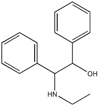 N-ethyl-1,2-diphenylethanolamine 구조식 이미지