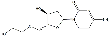 2'-deoxycytidine glycol Structure