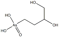 3,4-dihydroxybutylarsonic acid Structure