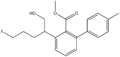 N-3-fluoropropyl-2-carbomethoxy-3-(4'-methylphenyl)nortropane 구조식 이미지
